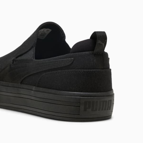 ユニセックス コート クラシック バルク スリッポン スニーカー, PUMA Black-PUMA Black, extralarge-JPN