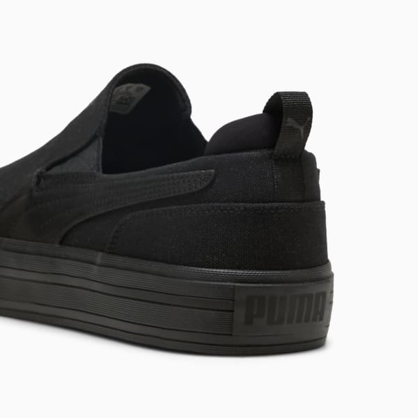 Court Classic Vulc SlipOn Sneakers Unisex, PUMA Black-PUMA Black, extralarge