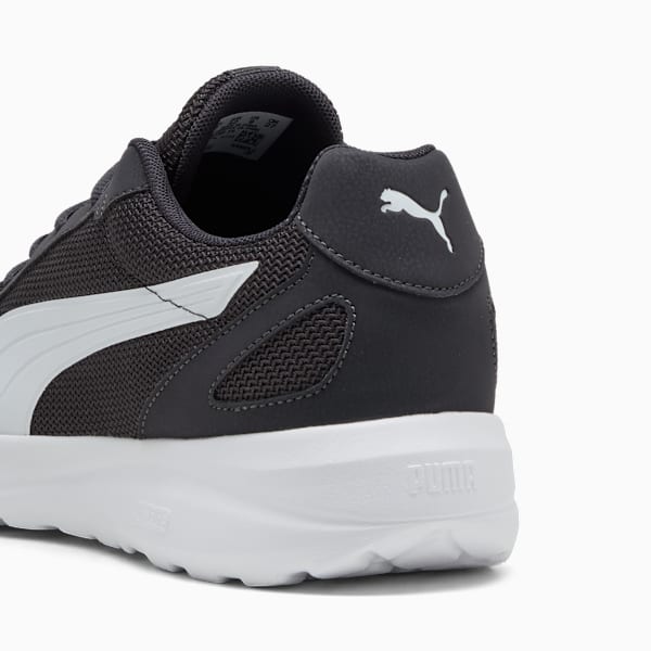SOFTRIDE Cosmic Sneakers Unisex, Flat Dark Gray-PUMA White, extralarge
