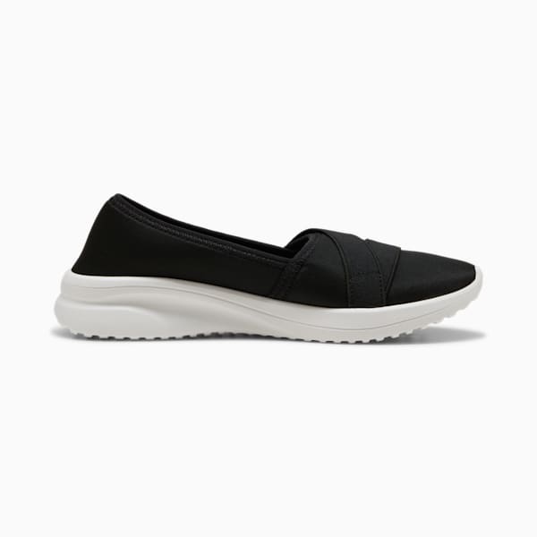 Adelina 2 Women's Slip-On Shoes, PUMA Black-PUMA White, extralarge