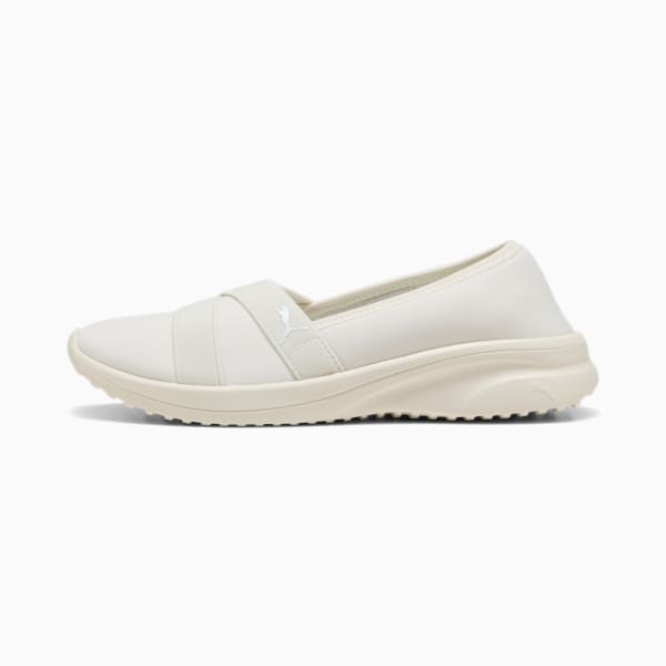 Adelina 2 Women's Slip-On Shoes, Frosted Ivory-PUMA White, extralarge