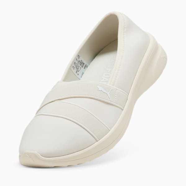 Adelina 2 Women's Slip-On Shoes, Frosted Ivory-PUMA White, extralarge