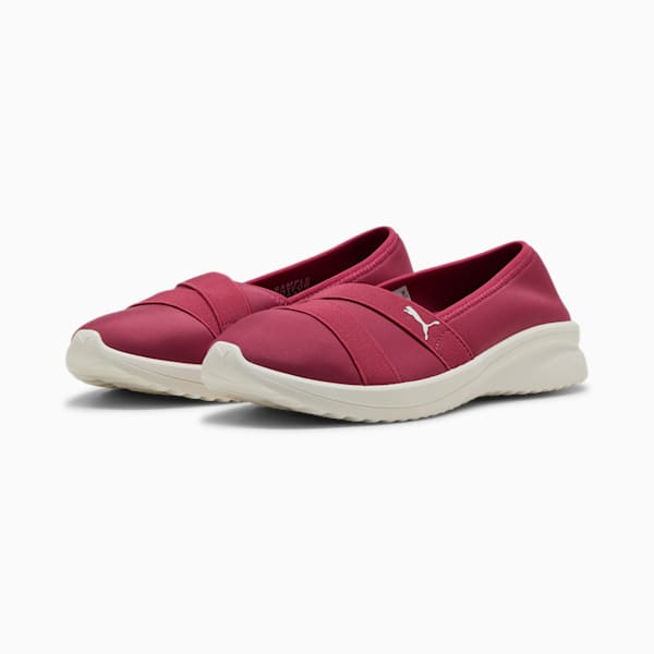 Tenis estilo panchas Adelina 2 para mujer, Port-Warm White, extralarge