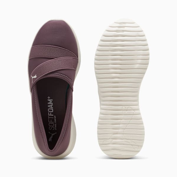 Adelina 2 Women's Slip-On Shoes, Raisin-Warm White, extralarge