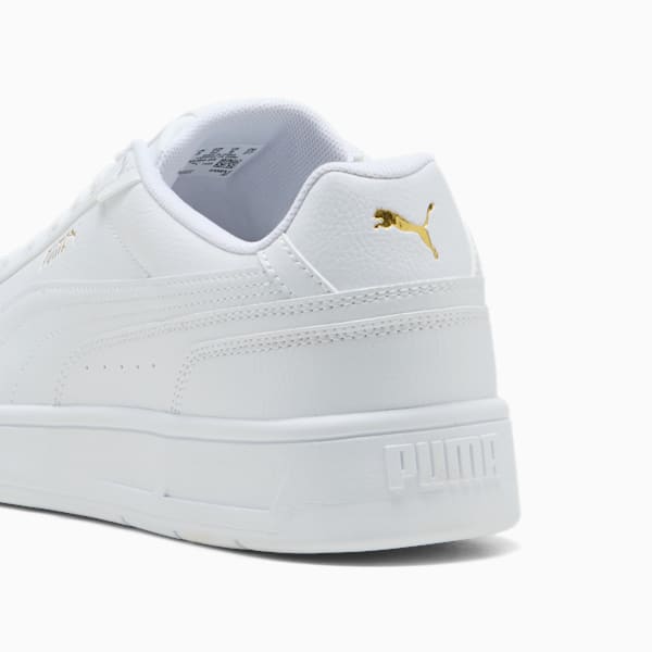 ユニセックス コート クラシコ スニーカー, PUMA White-PUMA White-PUMA Gold, extralarge-JPN