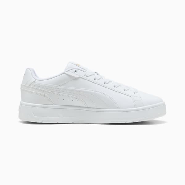 ユニセックス コート クラシコ スニーカー, PUMA White-PUMA White-PUMA Gold, extralarge-JPN