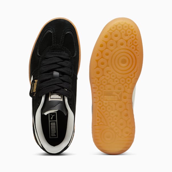 Tenis para mujer Palermo Moda Xtra Gum, PUMA Black-Frosted Ivory-PUMA Gold, extralarge