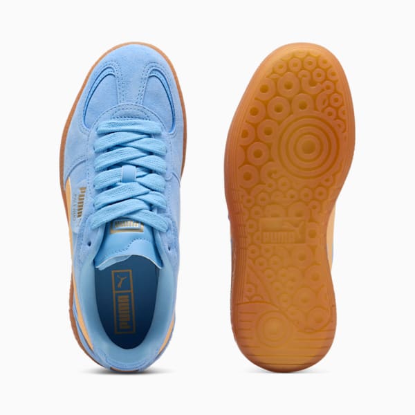Palermo Moda Xtra Gum Sneakers Women, Team Light Blue-Almost Apricot, extralarge