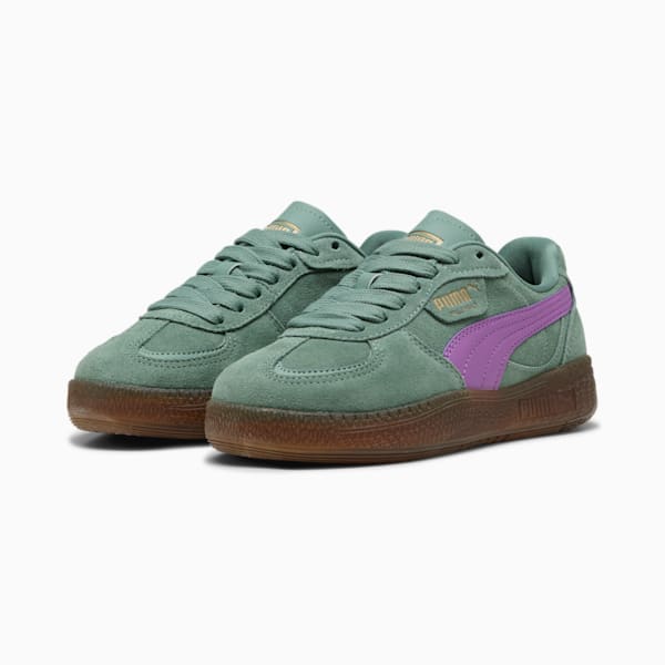 Tenis para mujer Palermo Moda Xtra Gum, Green Moon-Wild Berry, extralarge