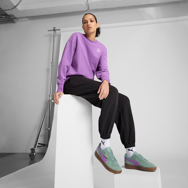 Tenis para mujer Palermo Moda Xtra Gum, Green Moon-Wild Berry, extralarge