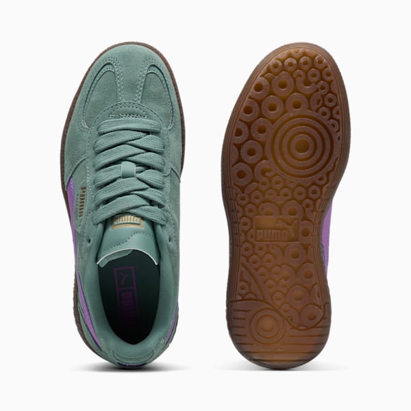 Palermo Moda Xtra Gum Sneakers Women, Green Moon-Wild Berry, extralarge