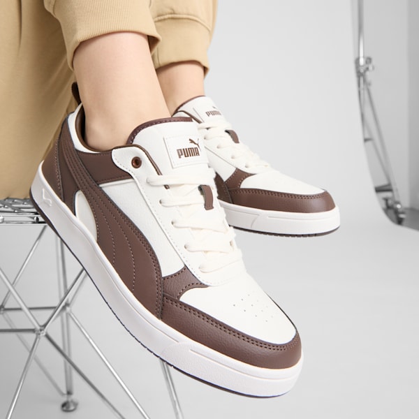 Tenis PUMA Dribble, Warm White-Chestnut Brown, extralarge