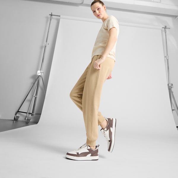 Tenis PUMA Dribble, Warm White-Chestnut Brown, extralarge