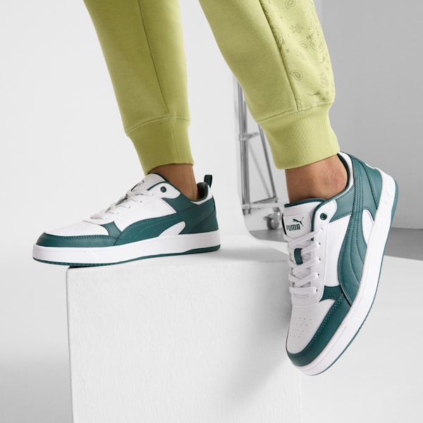 Sneakers PUMA Dribble, PUMA White-Malachite, extralarge