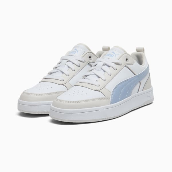 Tenis PUMA Dribble, PUMA White-Cool Weather-Feather Gray, extralarge