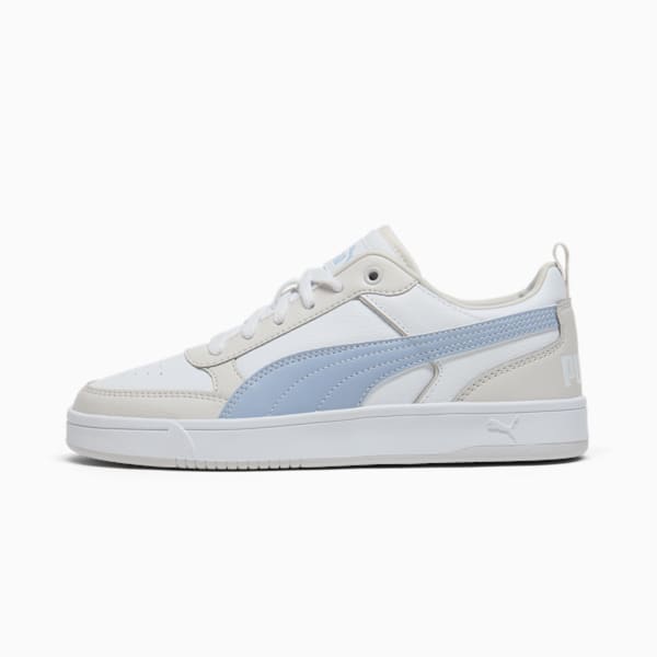 PUMA Dribble Sneakers, PUMA White-Cool Weather-Feather Gray, extralarge