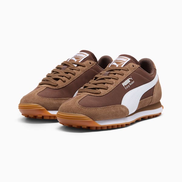 Tenis Easy Rider SN para mujer, Haute Coffee-PUMA White-Espresso Brown, extralarge