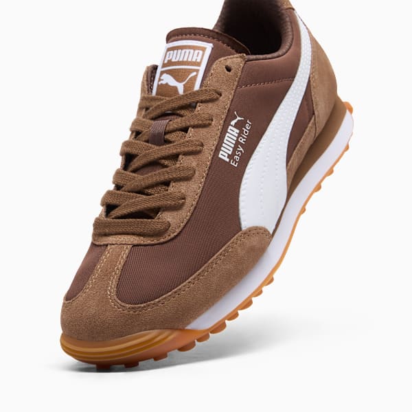 Tenis Easy Rider SN para mujer, Haute Coffee-PUMA White-Espresso Brown, extralarge