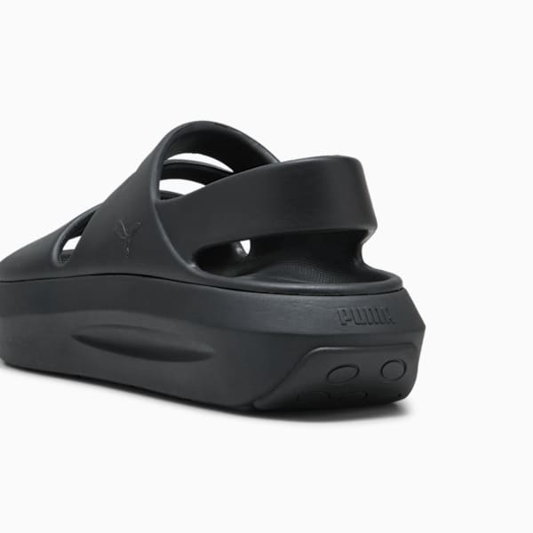 ウィメンズ プーマ フラッター サンダル, PUMA Black, extralarge-JPN