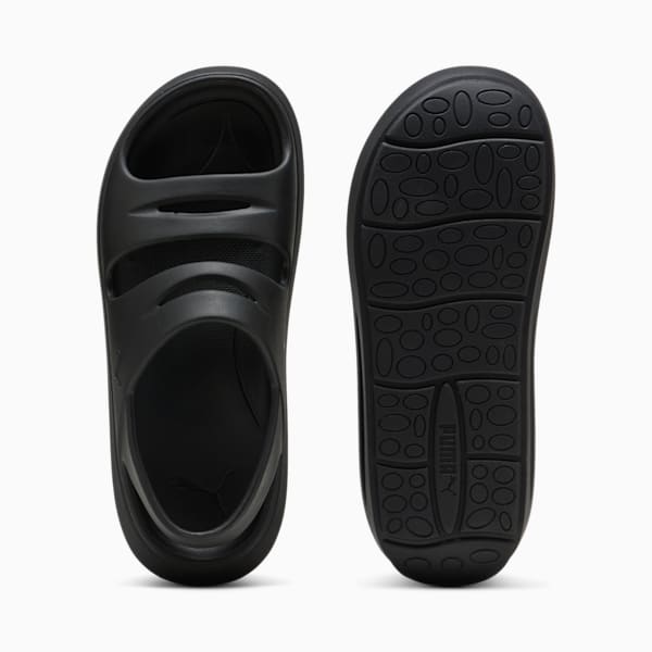 ウィメンズ プーマ フラッター サンダル, PUMA Black, extralarge-JPN