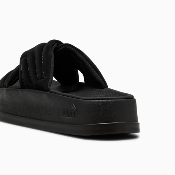 ウィメンズ リードキャット プラットフォーム サンダル, PUMA Black-Cool Dark Gray, extralarge-JPN