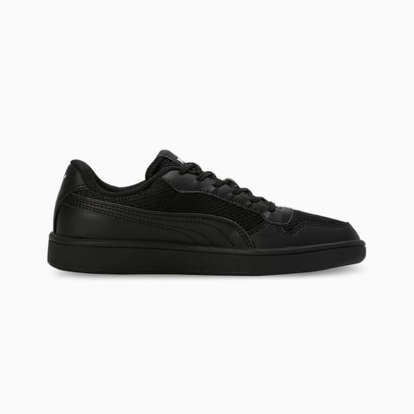 PUMA Smash Comfort Youth Sneakers, PUMA Black-PUMA White, extralarge-IND