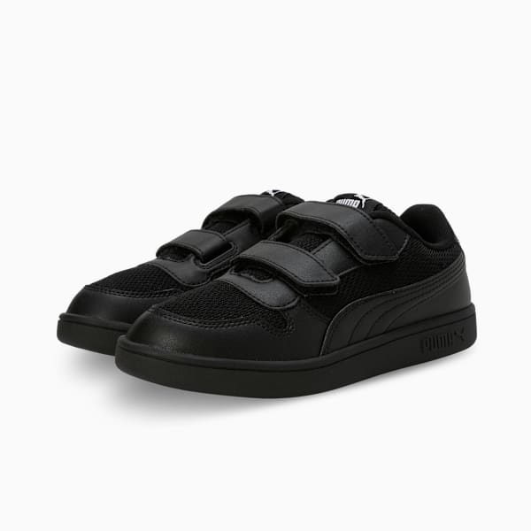 Smash Comfort Kid's Shoes, PUMA Black-PUMA White, extralarge-IND
