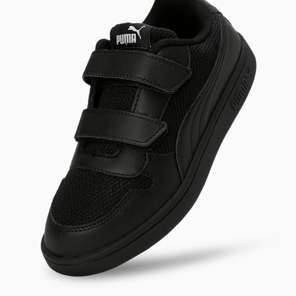 Smash Comfort Kid's Shoes, PUMA Black-PUMA White, extralarge-IND