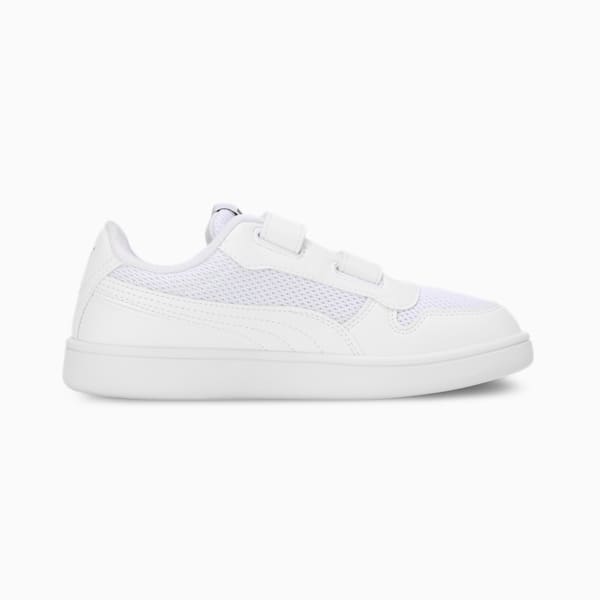 Smash Comfort Kid's Shoes, PUMA White-PUMA Black, extralarge-IND