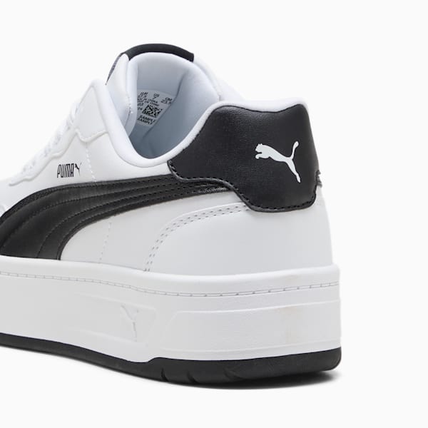Tenis Court Lally Skye para mujer, PUMA White-PUMA Black, extralarge
