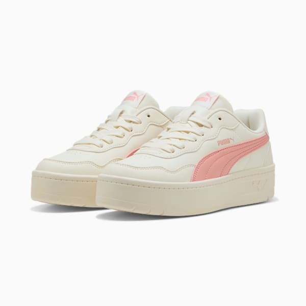 Tenis Court Lally Skye para mujer, Frosted Ivory-Pink Fruit, extralarge