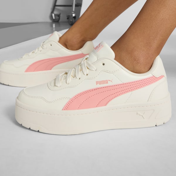 Tenis Court Lally Skye para mujer, Frosted Ivory-Pink Fruit, extralarge