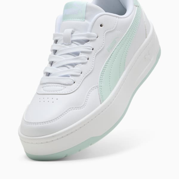 Court Lally Skye Women's Sneakers, PUMA White-Peaceful Blue, extralarge