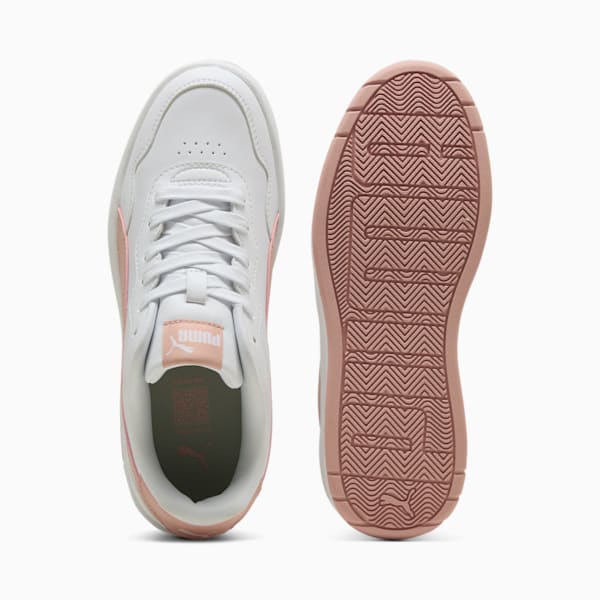 Sneakers Court Lally Skye Femme, PUMA White-Rose Quartz, extralarge