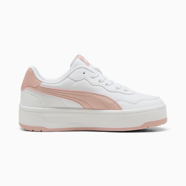 Court Lally Skye Women's Sneakers, PUMA White-Rose Quartz, extralarge