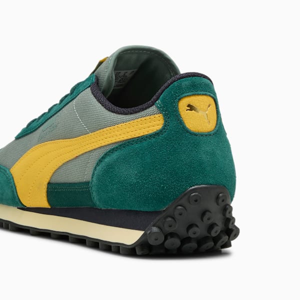 Sneakers Easy Rider avec effet vieilli Homme, Green Moon-Sunny Yellow, extralarge