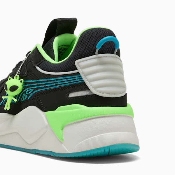 Tenis para hombre RS-X Alien, PUMA Black-Tropical Blue, extralarge