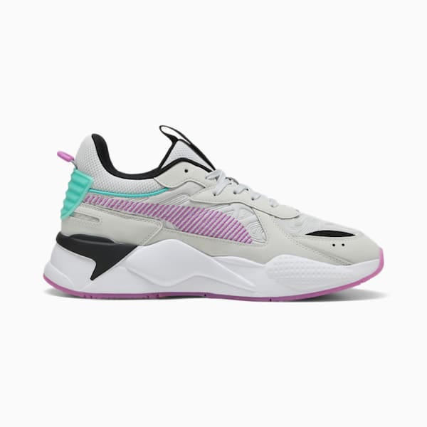 RS-X Alien Men's Sneakers, Glacial Gray-Wild Berry, extralarge