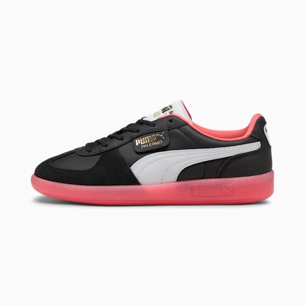 Sneakers Palermo STRKR Femme, PUMA Black-Peach Frost, extralarge