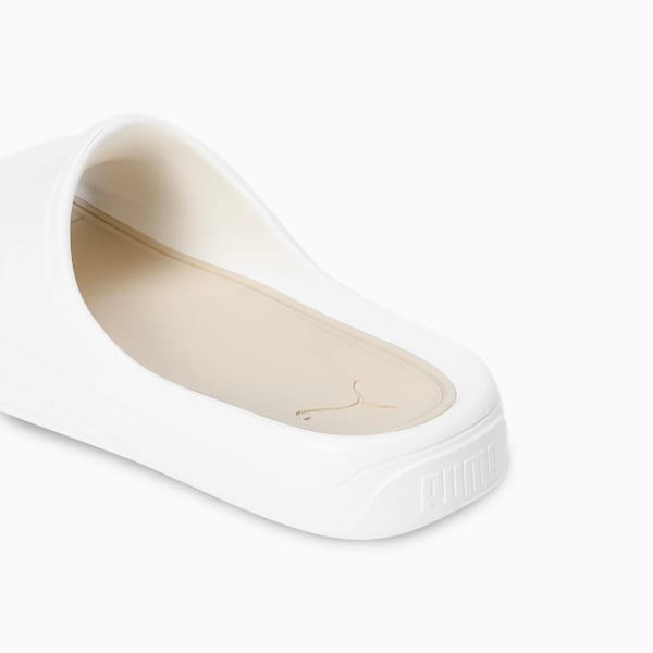 Lithen Injex Men's Slides, Warm White-Putty, extralarge-IND