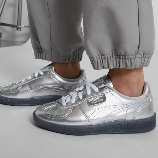 Tenis para mujer Palermo Astro Escape, PUMA Silver-PUMA Black, extralarge