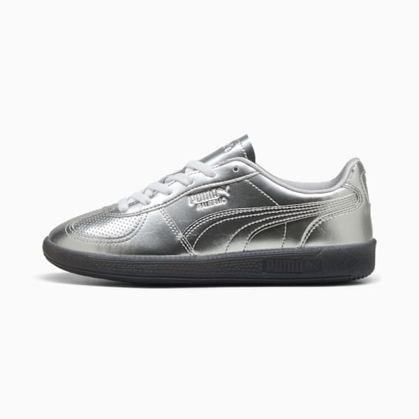 Tenis Palermo Astro Escape para mujer, PUMA Silver-PUMA Black, extralarge