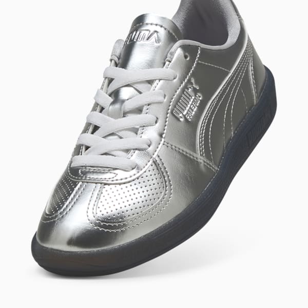 Tenis Palermo Astro Escape para mujer, PUMA Silver-PUMA Black, extralarge