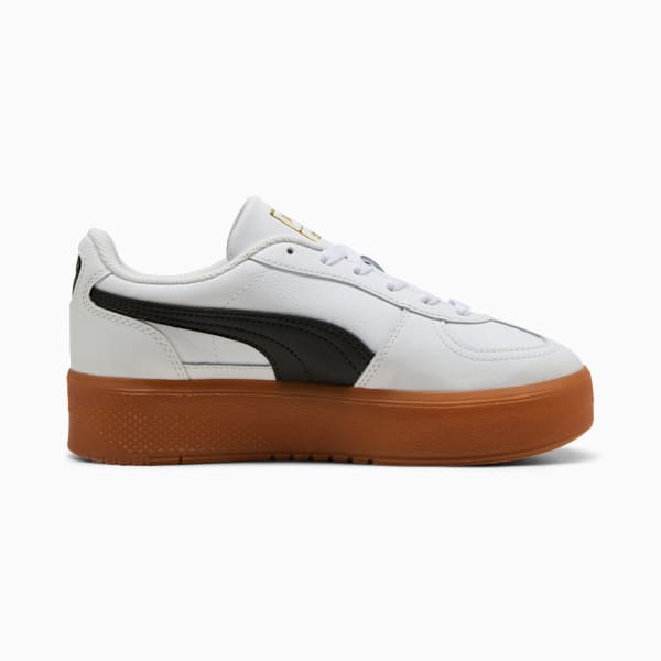 Palermo Elevata Leather Sneakers Women, PUMA White-Gum, extralarge-GBR