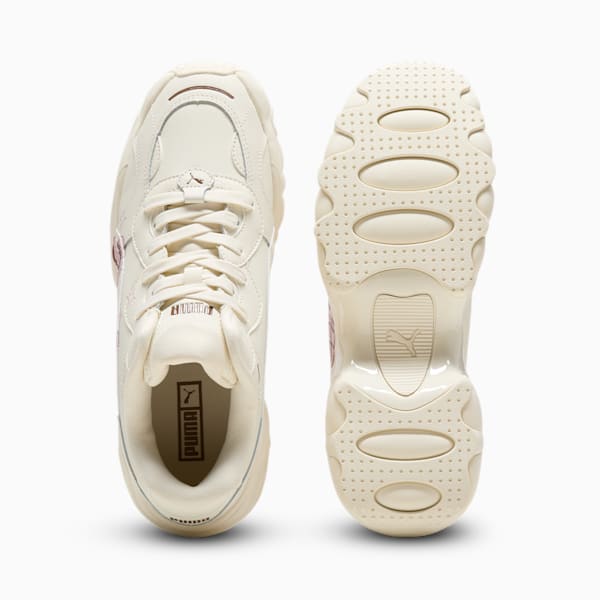 Tenis Pulsar Wedge Collegecore para mujer, Frosted Ivory-Whisp Of Pink-PUMA White, extralarge