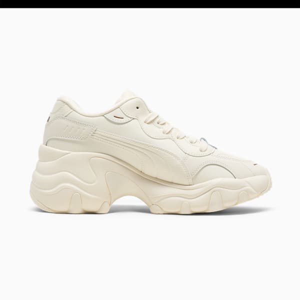 Tenis Pulsar Wedge Collegecore para mujer, Frosted Ivory-Whisp Of Pink-PUMA White, extralarge