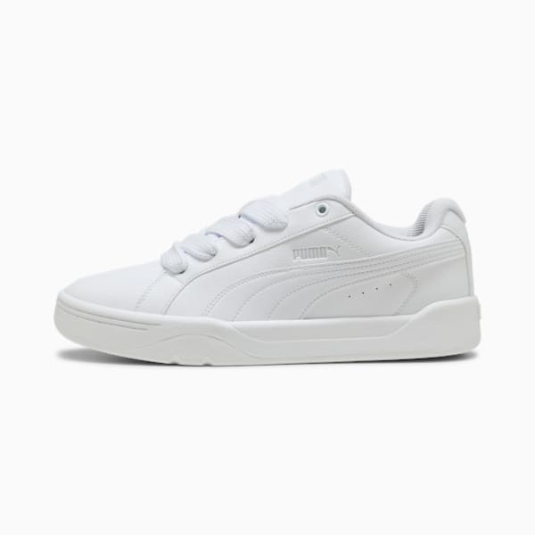 ユニセックス パーク ライフスタイル イージー スニーカー, PUMA White-PUMA White-Feather Gray, extralarge-JPN