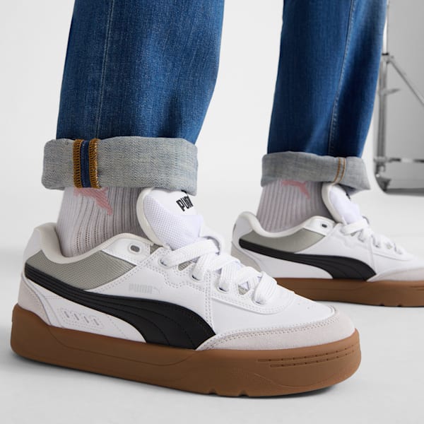 Tenis Park Lifestyle OG, PUMA White-PUMA Black-Feather Gray, extralarge