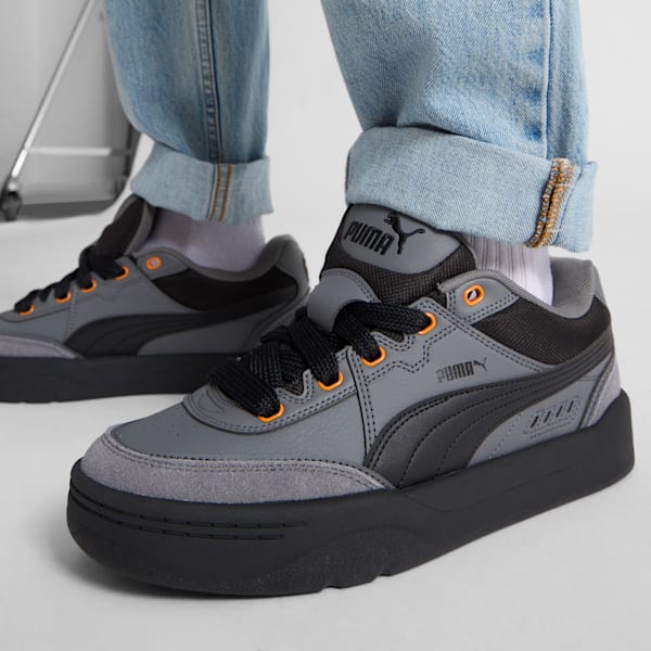 Park Lifestyle SK8 Men's Sneakers, Cool Dark Gray-PUMA Black-Rickie Orange, extralarge