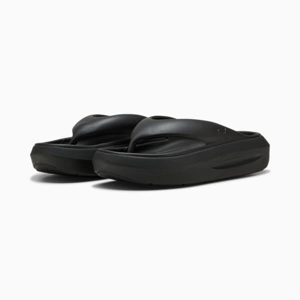 ウィメンズ プーマ フラッター フリップ サンダル, PUMA Black, extralarge-JPN